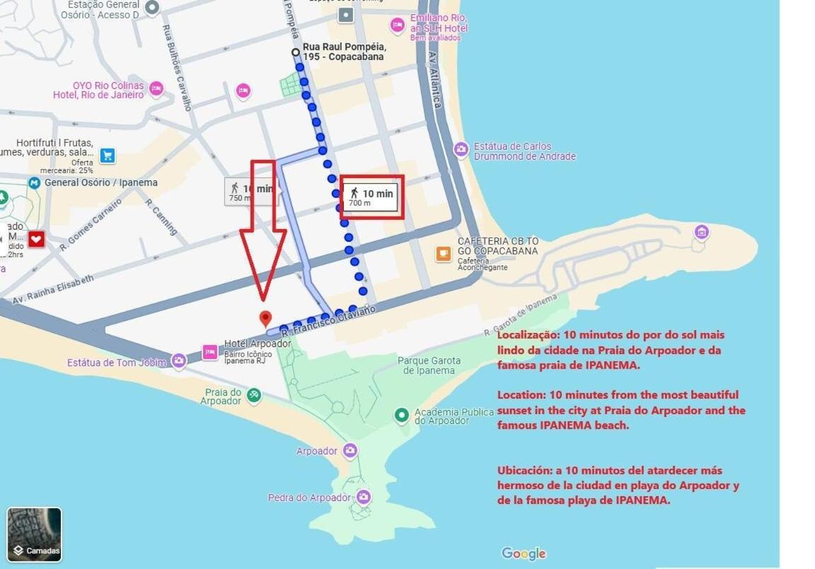 Apartamento Casa Uni - Copacabana - - Rj Rio de Janeiro