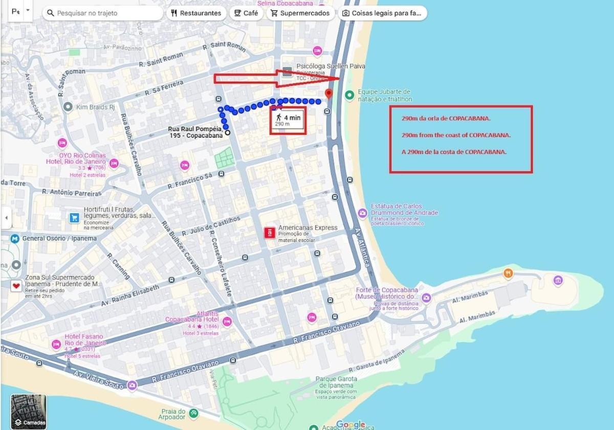 Apartamento Casa Uni - Copacabana - - Rj